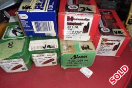 Punte/bullets for sale, I have a few boxes of bullets for sale. This is only the bullet and for reloading purposes.
Please see pictures for quantities. 