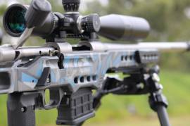 AIM Alpha Chassis , We are pleased to announce that the Aim Alpha Chassis is available in:
- REM 700 short action
- REM 700 long action
- Howa short action
- Howa long action
- K98
- Musgrave mod 80
- RSA
- Tikka
At the following price: R6 950.00 and includes
​​​1× steel magazine
1× picatinny rail (for bipod)

The chassis system has the following features
- adjustable cheek piece
- adjustable length- of-pull
- adjustable recoil pad (up and down)
- adjustable grip
- adjustable bag rider
- M-lok slots for arca rail

For more information contact Werner on 082 644 3670 or send an email to werneraim375@gmail.com 