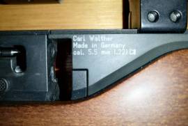 Carl Walther 5.5mm (.22) Air Rifle, Non negotiable.