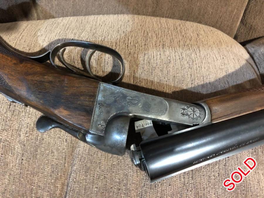 Sauer & Sohn classic 12 gauge side by side, Beautiful condition. 