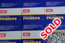 CCI 209 Shotshell Primers, 800 cci 209 Shotshell primers 100 Unknown brand
 