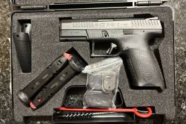 CZ P10C For Sale, Almost brand new CZ P10C, 1st edition with full ambi slide and mag release. Comes with original carry case, 2 original mags & 3 different grips.

300 rounds through the barrel.

Serious buyers only please.

*additional ammo optional