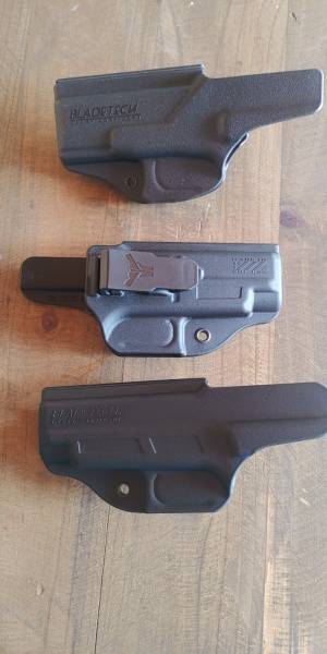 Bladetech Holsters for Glocks, Bladetech holsters for G19 (gen 4/5) x1
& G48 x2
Brand new...

R600 each

Rickus
082 296 4155
Pta