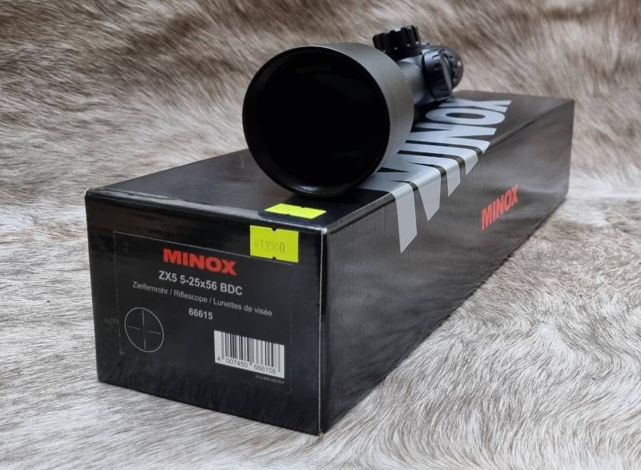 Minox ZX5 5-25X56 BDC, Come and visit us in store for this!! or
Contact us for more information.
LA arms 012 329 5990
Follow us on https://www.facebook.com/laarms?mibextid=ZbWKwL