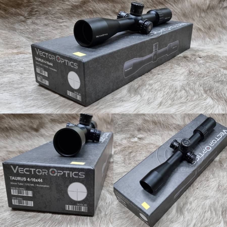 VectorOptics Taurus 4-16x44, Come and visit us in store for this!! or
Contact us for more information.
LA arms 012 329 5990
Follow us on https://www.facebook.com/laarms?mibextid=ZbWKwL
