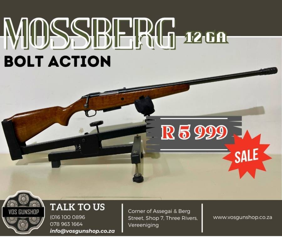 Mossberg 12GA Bolt Action Only R6000