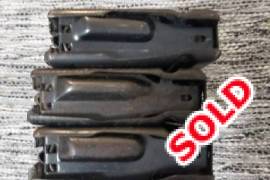 FNFAL/R1 Rifle Magazines, 3 X R1/FN FAL 20-round magazines for sale at R600-00 per magazine or R1500-00 for all three. Magazines are slightly used, 100 % functional and in excellent condition as shown. Shipping via PUDO/Courier Guy for buyers cost or pickup in Pietermaritzburg