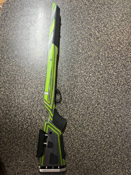 Boyds At-One Tikka, Boyds At-One for a Tikka T3/T3x standard barrel profile. Stock has been action bedded. Comes with trigger guard and action screws.
