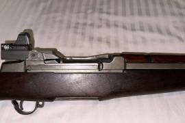 M1 Garand with reflex sight, R 30,000.00