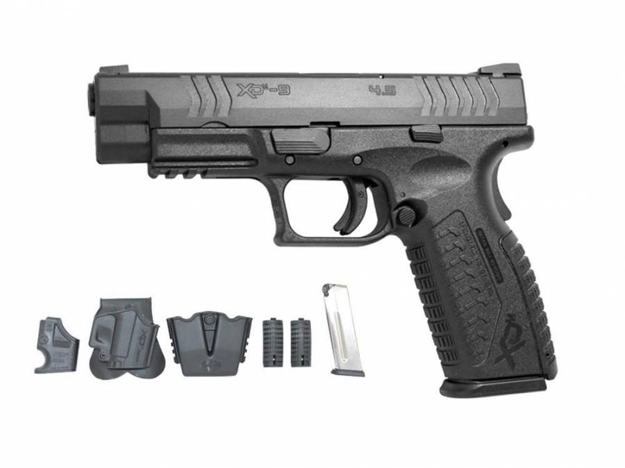 XDM 9mm, Comes with 4 x extra mags (19 round mags)