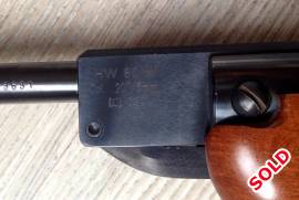 Weirauch HW 80 & Walther LGV, Call for more details. Can't seem to post the ad with the description I wrote.