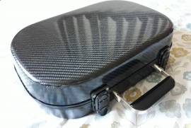 Pistol Case - Carbon Fiber, Custom made carbon fiber pistol case. Made from four layers of 300gsm twill weave carbon and soric core. Custom foam insert to fit most pistols / revolvers plus space for ammunition and accessories. Firearms in images are for illustration only.