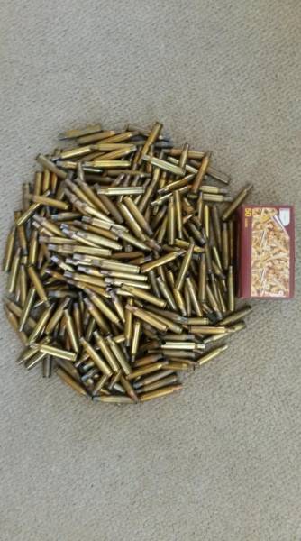 270 Brass, Quantity 327 - Once fired and new 270 brass.
PMP (146)
Hornady (121)
Federal (60)
R900.00 for all.
