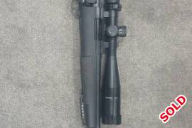 GRS Berserk Howa short action heavy barrel, stock is in good condition comes with a rail adapter for bipods
 for more information and pictures please contact me on WhatsApp 0835485509