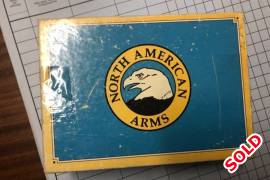 North American Arms, North american arms .22 never been fired.
for mor info call 0827753373