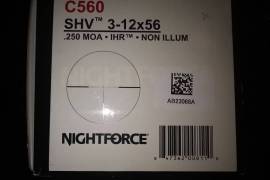 Nightforce SHV 3-12x56 IHR (brand new) , Scope is brand new, still sealed in box as purchased from Safari and Outdoor