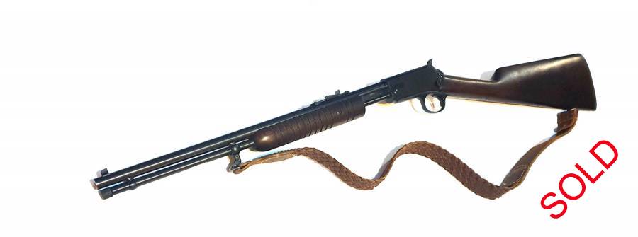 Rossi Model 62 SAC Rifle FOR SALE, Rossi Model 62 SAC, .22LR pump-action 'gallery gun' for sale.

Please go to this link for more info and to make an enquiry on this firearm: http://theguntrove.co.za/browse-firearms/rossi-model-62-sac/

The Gun Trove
www.theguntrove.co.za