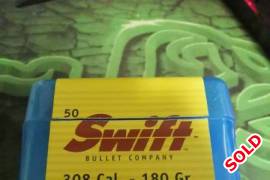 Swift 30cal, Swift A frame 30cal 180gr 
45 in box