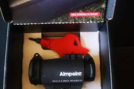 Aim point micro H-2 red dot sight, Brand new aimpoint micro H-2 red dot sight with mount included, never been used, in box with all accessories included. 