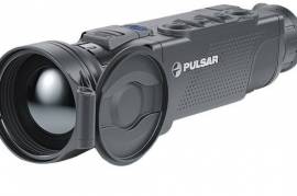Pulsar Helion 2 XP50 Pro Thermal Imaging Monocular, The Pulsar Helion 2 XP50 Pro Thermal Imaging Monocular offers a high definition thermal sensor 640x480 pixel @ 17 UM and a long detection range of up to 1800m. With an efficient image detail boost function, this monocular features a large aperture lens, ultra-high-strength magnesium alloy housing, full colour HD AMOLED display and a variable magnification of 2.5x-20x.

Features:
High definition thermal sensor 640x480 pixel @ 17 UM
Long detection range up to 1800 m
Image detail boost function
Large aperture lens
Ultra-high-strength magnesium alloy housing
Full colour HD AMOLED display
2.5x-20x variable magnification
Built-in photo and video recorder with 16 GB memory
8 colour palettes
Wi-Fi. Integration with IOS and android devices
Quick-change high capacity battery (up to 8 hrs of operation time)
IPX7 waterproof rated
Picture-in-picture function
User-friendly interface
Stadiametric rangefinder
Wide range of operating temperatures (-25 to +50°c)
High image frequency