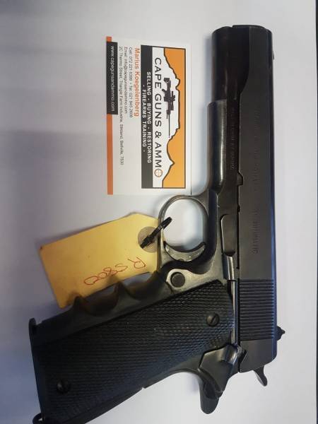 Norinco 45 ACP Semi - Auto Pistol, Please come and view this good looked after Norinco 45 ACP pistol at 
Cape Guns and Ammo Bellville 0219452606
This pistol are for all your sport shooters out there.
