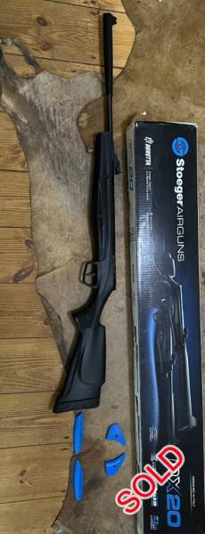 Stoeger Airguns RX20   .177 Cal For Sale, Stoeger Airguns RX20  .177 Cal for sale. Reason for
selling: To strong and heavy for my kid. Hardly used.
For more info regarding airgun please contact 0828909759