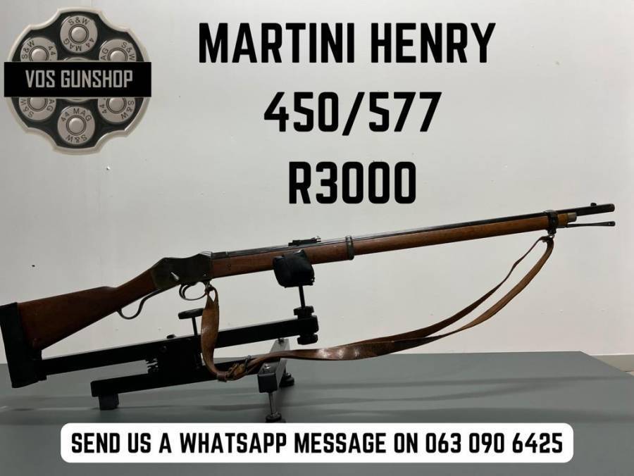 MARTINI HENRY pre loved looking for a home , R 3,000.00