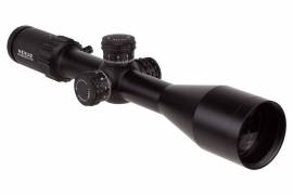 Element Optics Nexus 5-20X50 FFP Riflescope - APR-, Element Optics Nexus 5-20X50 FFP Riflescope - APR-1C MRAD Reticle
30mm main body tube
Compact, lightweight design
Illuminated, first focal plane reticle
Aircraft grade aluminium
Side parallax:10yds-infinity
Tool-free resettable turrets with 10 MRAD / 20 MOA per revolution
Hard mechanical zero-stop
Removable magnification throw lever
Waterproof, fogproof, shockproof & nitrogen purged
Sunshade, lens cloth & neoprene cover included
Advanced fully multi-coated lenses with an anti-fouling layer
Tool-free resettable turrets
Adjustable zero-stop
Minimum parallax distance:10 yds
Illuminated reticle
Springer rated
Removable throw lever
Includes sunshade, lens cloth & neoprene cover