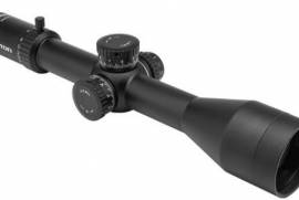 Riton X7 Conquer 4-32X56 Riflescope, Riton X7 Conquer 4-32X56 Riflescope
Equipped with Ritons R7 Zero Stop Turrets
Integrated Removable Throw Lever
1/10 MRAD Windage and Elevation Adjustment
6 levels of red illumination featuring on/off between each level
Waterproof and shockproof
Fast focus eyepiece
Rugged construction