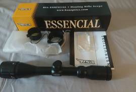 Air Gun Scope, BSA 3-9X40 AO, Scope BSA 3-9X40 AO, especially made to withstand the heaviest recoil of spring guns. Plex reticle, super-precise (1/4 MOA) clicks, Adjustable objective from 10m to Infinity. Fully multi coated, extra bright lenses. Display item, never used, comes in original packaging. Imported from UK.