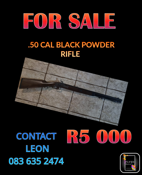 .50 Cal BLACK POWDER RIFLE