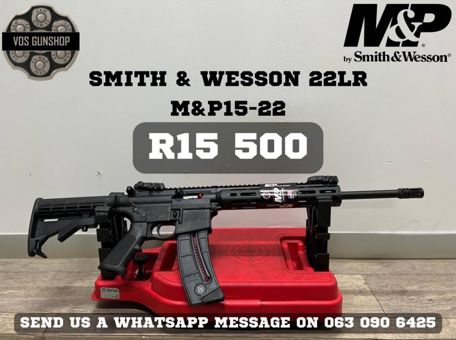 SMITH & WESSON M&P 15-22 (.22 LR) , R 15,500.00