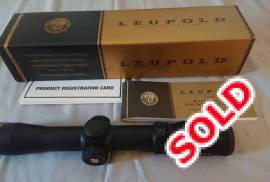 LEUPOLD VX-R 2-7X33 Firedot 30mm tube!!, Brand New (boxed!) VX-R Leupold scope, the most compact and robust of the Firedot series, 2-7X33. Extend the reach of your heavy caliber beyond the standard 4X or 5X.. It comes in a surprising 30mm tube for extra clarity! Illuminated centre of reticle fully adjustable! Covered with the known Unlimited Lifetime Warranty of Leupold. Currently out of production so extremely hard to come by unused like this..