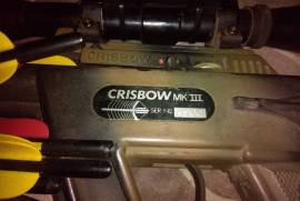 Crisbow cheetah MKIII crossbow, I'm selling my crisbow cheetah mkIII crossbow asking price is R4000 non negotiable,
must be able to pick up in newgermany Durban SA 
shoots very well, and is very accurate
Includes 5 bolts, scope, and a torch
Snapshot is to show what its worth so please no what's the best price etc want it cheaper look for another one, good luck