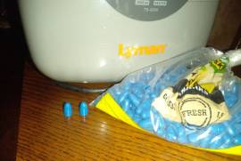 Lyman Turbo Sonic case cleaner+400 124gr 9mm heads, I am selling this Sonic cleaner for a mate.he only just bought the cleaner but he is going abroad.it comes with cleaning liquid and 400 124gr powder coated 9mm heads
Buyer pays postage