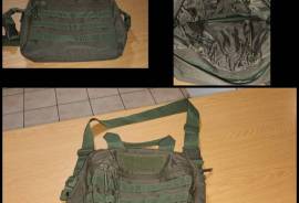 TACTICAL GEAR, SNIPER TACTICAL RANGE BAG - NEVER BEEN USED - R 550 - 00
BLACKHAWK DOUBLE MAG HOLSTER - NEVER BEEN USED - R200-00
PAINTBALL GUN CAMO BAG- NEVER BEEN USED - R 250-00

PLEASE NOTE : BUYER TO ARRANGE OWN COURIER  OR CAN SEND VIA POSTNET IN SOUTH AFRICA AT AN ADDITIONAL EXPENSE 

CONTACT - 0834589380