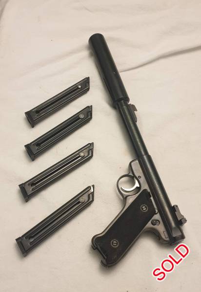 Pistols, Rimfire Pistols, Ruger MK II, Ruger, MK II Target, .22LR, Used, South Africa, Province of the Western Cape, Vredehoek