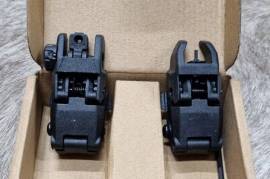 Picatiny mount flip up sights, Come and visit us in store for this!! or
Contact us for more information.
LA arms 012 329 5990
Follow us on https://www.facebook.com/laarms?mibextid=ZbWKwL