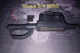 Howa and Remington , Howa S/A B/B Hogue stock R650
Howa S/A Bottom mag plate R650
Howa L/A Bottom mag plate R650
Remington 700 BDL S/A B/B Hogue stock R750
Remington 700 ADL Trigger guard R25p