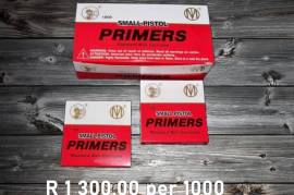 Small Pistol Primers, Murom Small Pistol Primers
R 1 300.00 per 1000
Call 082 705 5078 for further Murom products 