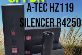A-Tec HZ119 silencer, Come and visit us in store for this!! or
Contact us for more information.

LA arms 012 329 5990

Follow us on https://www.facebook.com/laarms?mibextid=ZbWKwL

