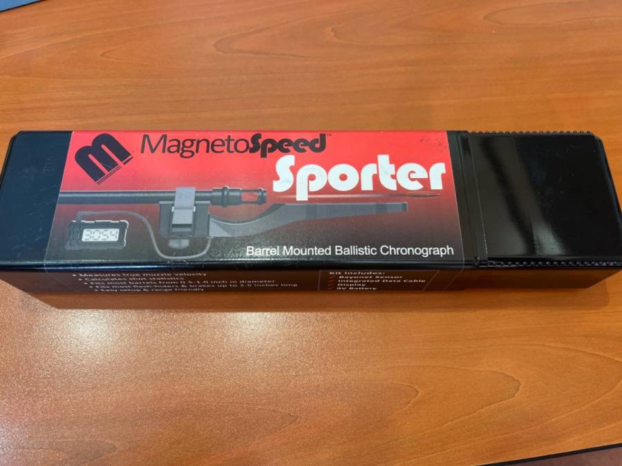 Price drop - MagnetoSpeed Sporter, Unit in perfect working order and includes XFR adaptor for the MagnetoSpeed App.
Message me via GunAfrica, got spammed to death last time I advertised with my phone number.