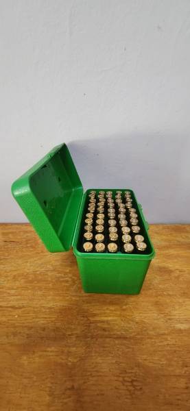 375 H&H Brass & Ammo Box