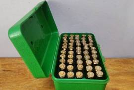 375 H&H Brass & Ammo Box