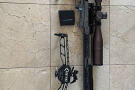 SAVAGE 300 PRC, Savage Model 110 Elite Precision in 300PRC Stainless Bull Barel,
Included Vortex Razor HD Gen3 , Night Force Rings, Sus-tec Bi-Pod , 
MTD Metal Mag, 5 x Boxes Hornady Factory ammo included . 
Riffel has shot 50 shots 