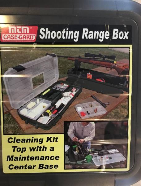 Cleaning Avcessories, Rifle bench rests, range box, ear protection, cleaning products and 30mm, 9mm cleaning kit, 223 and 30mm rods. Worth R5000
