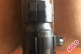 Lynx LX 2-7x32D Profetional, Upgraded to a new scope so do not have any use for it any more.