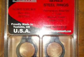Warne Maxima Steel Rings, I have the following Marne Maxima Steel rings for sale:

1. Bruno/CZ 16mm - 1