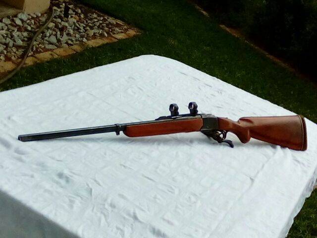 Hunting Rifle, With original Ruger scope mounts
Price Negotiable
Lots of reloading components available - sold separately 
Contact by whatsap 0836291977 or 0718879101
Landline afer 18h00 0150042585