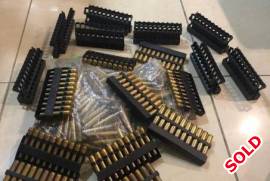 30.06 cases once fired , 30.06 once fired cases/doppies. PMP Pro Am excellent condition for reloading. Over 350 cases, take all for R1500 or R5 per case/doppie. 